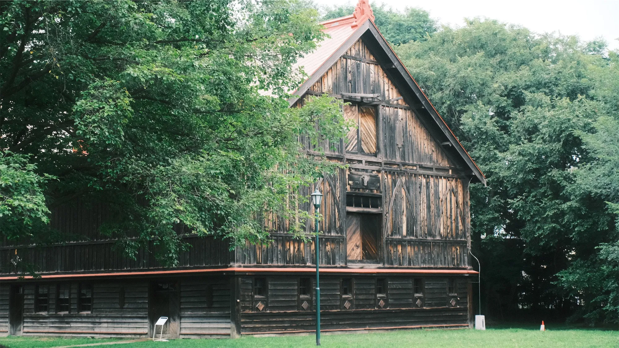 北海道大学の旧校舎。