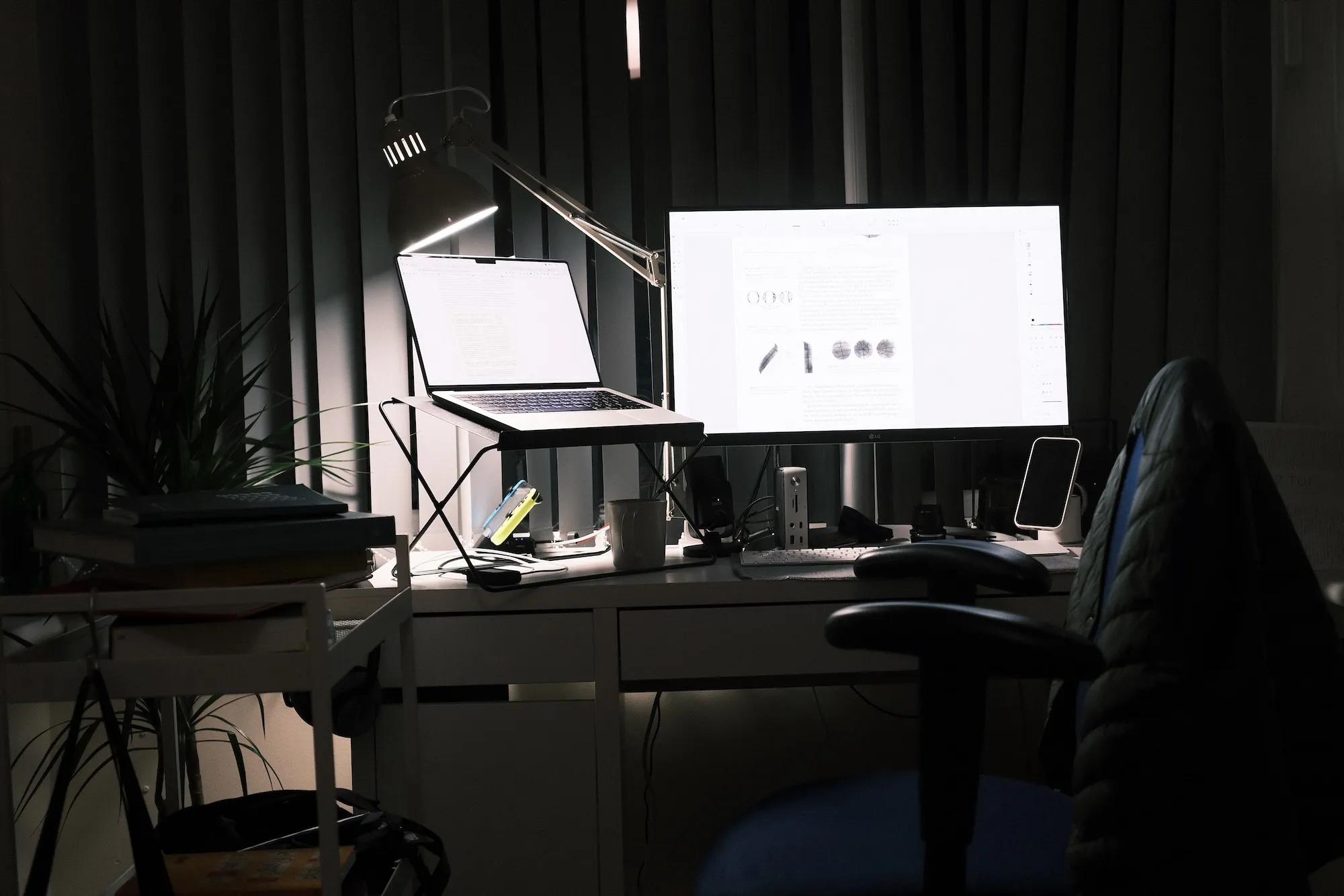 Seminarの論文を書き上げた時の写真