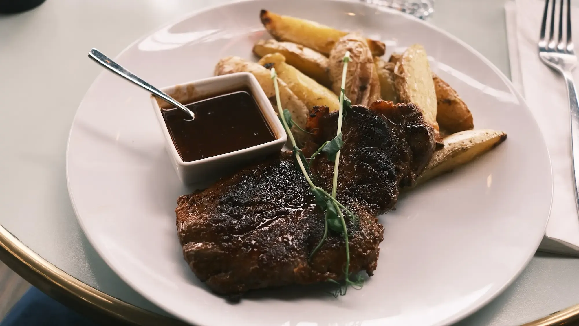 誕生日で食べたステーキ