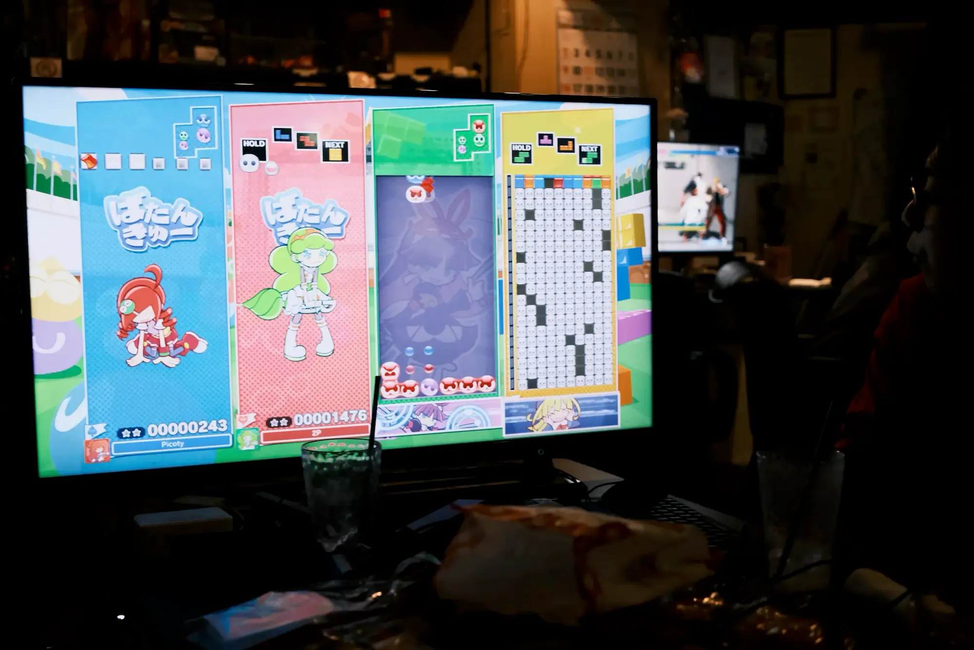 オフ会のぷよぷよの様子